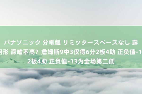 パナソニック 分電盤 リミッタースペースなし 露出・半埋込両用形 深嗜不高？詹姆斯9中3仅得6分2板4助 正负值-13为全场第二低