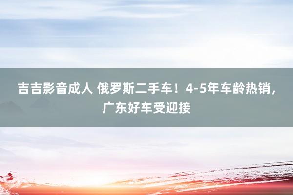 吉吉影音成人 俄罗斯二手车！4-5年车龄热销，广东好车受迎接