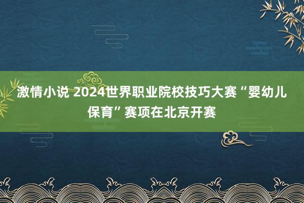 激情小说 2024世界职业院校技巧大赛“婴幼儿保育”赛项在北京开赛