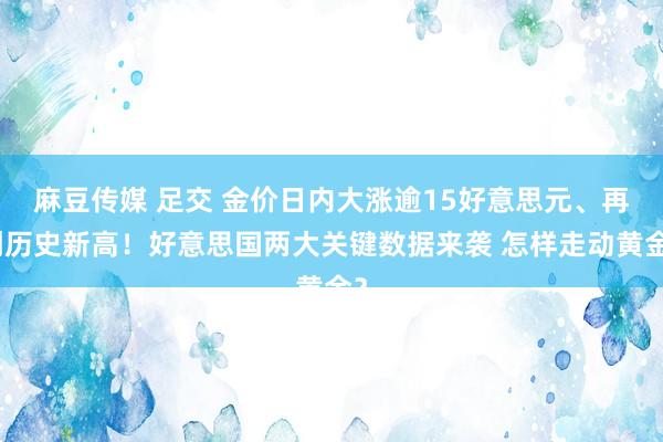 麻豆传媒 足交 金价日内大涨逾15好意思元、再创历史新高！好意思国两大关键数据来袭 怎样走动黄金？