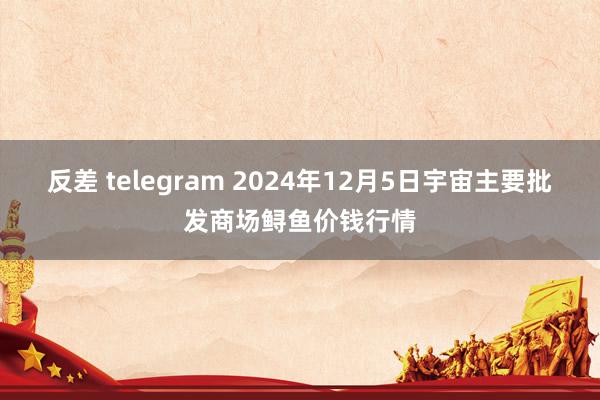 反差 telegram 2024年12月5日宇宙主要批发商场鲟鱼价钱行情