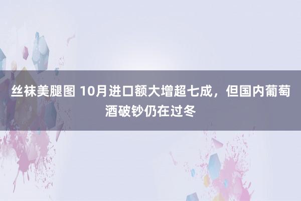 丝袜美腿图 10月进口额大增超七成，但国内葡萄酒破钞仍在过冬