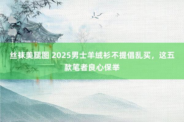 丝袜美腿图 2025男士羊绒衫不提倡乱买，这五款笔者良心保举